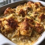 Thanksgiving Air fryer Biscuits Gravy Hashbrown Casserole