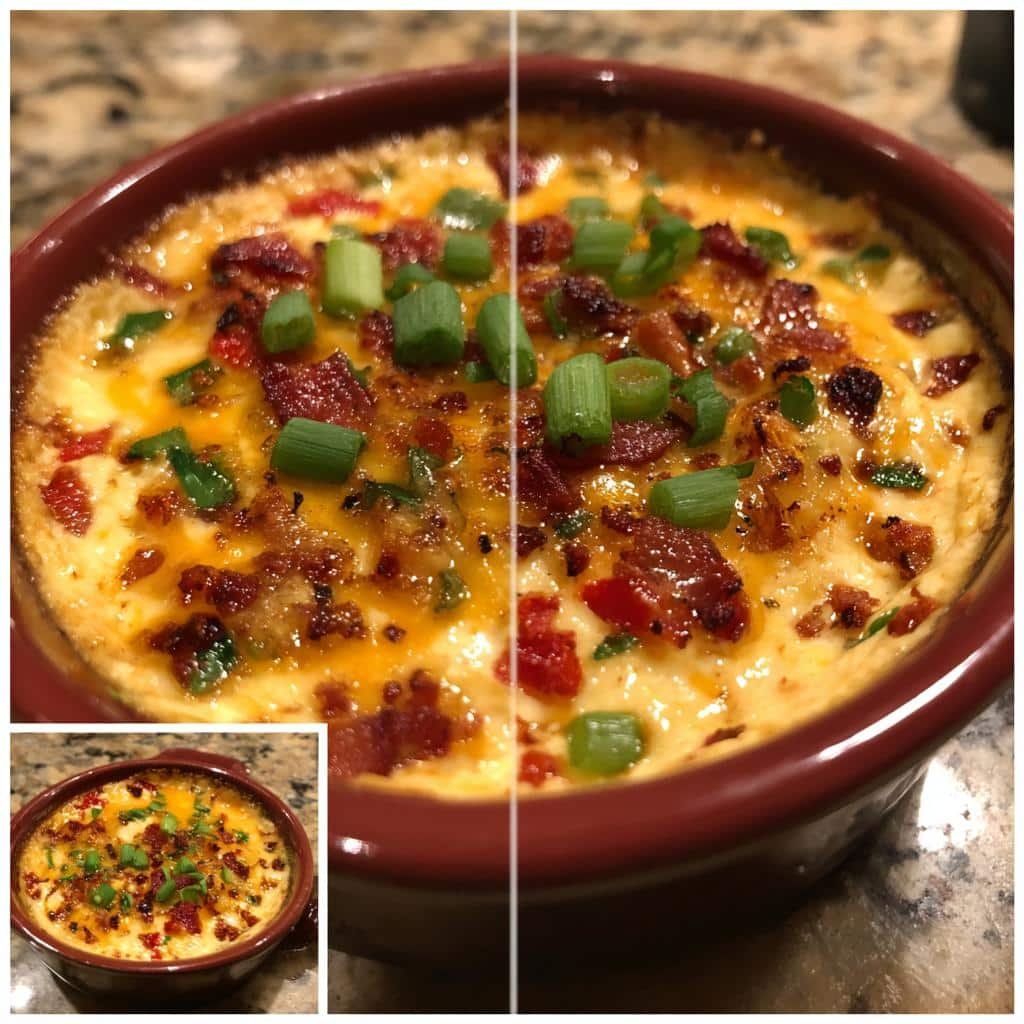 Thanksgiving Air fryer Spicy Cowboy Queso Dip - detail 1