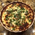 Thanksgiving Air fryer Stuffed Mushroom Dip
