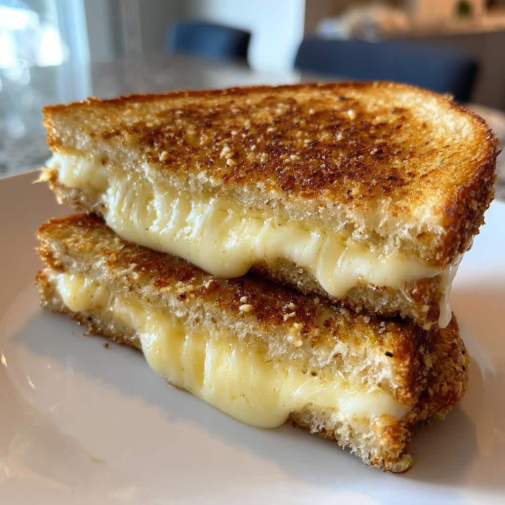 7-Minute Aged White Cheddar Air Fryer Grilled Cheese Bliss 4 Aged White Cheddar Air Fryer Grilled Cheese - detail 1