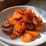 Air Fryer 1 minute Honey Glazed Carrot Chips