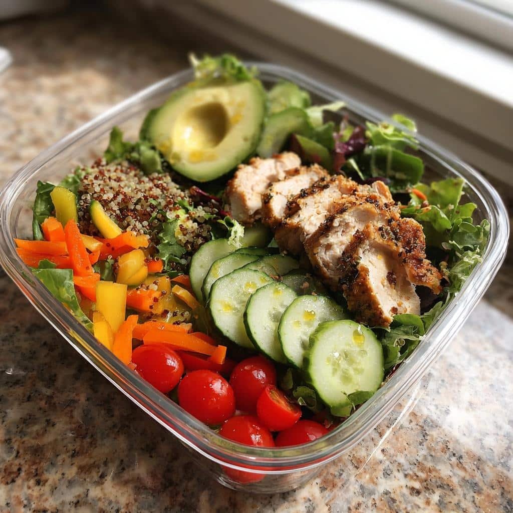 Air Fryer 7-Day Salad Meal Prep (Time-Lapse) - detail 1