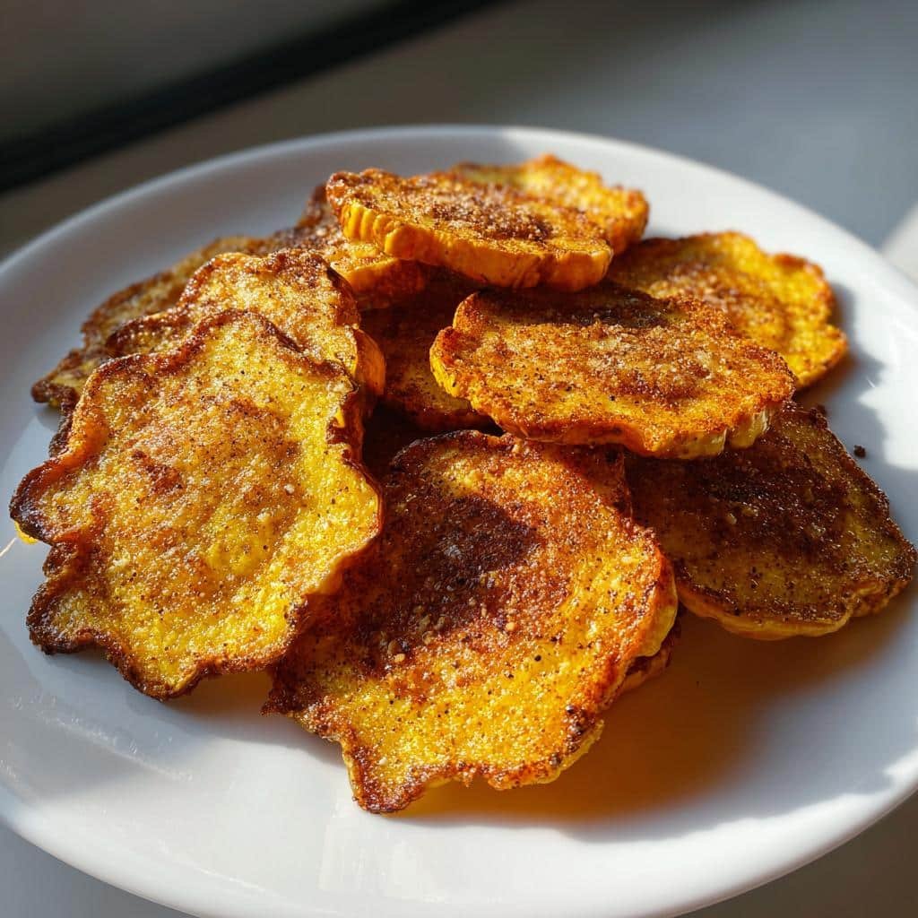 Air Fryer Acorn Squash Chips Cinnamon - detail 1
