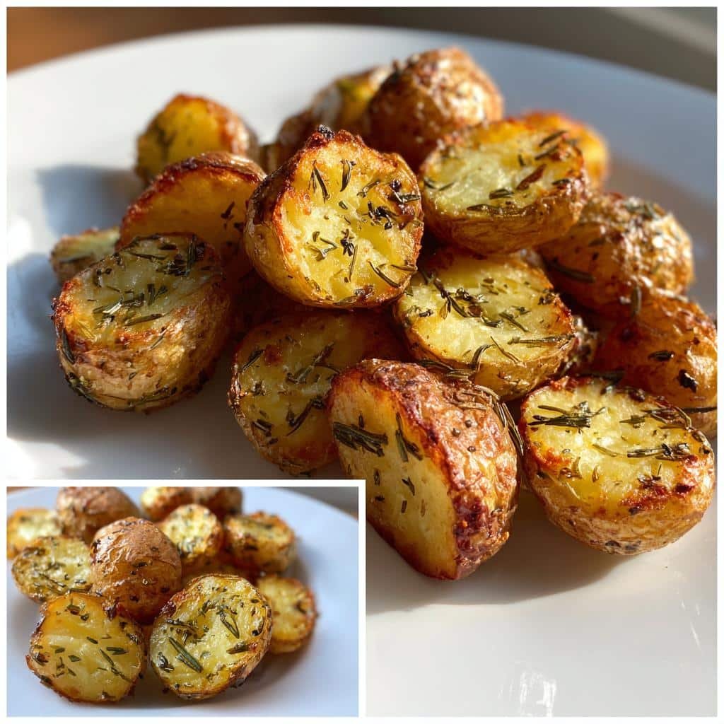 Crispy Air Fryer Baby Potatoes Ready in 20 Minutes 4 Air Fryer Baby Potatoes (Herb Roasted) - detail 1