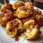 Air Fryer Bacon Cheddar Potato Bites
