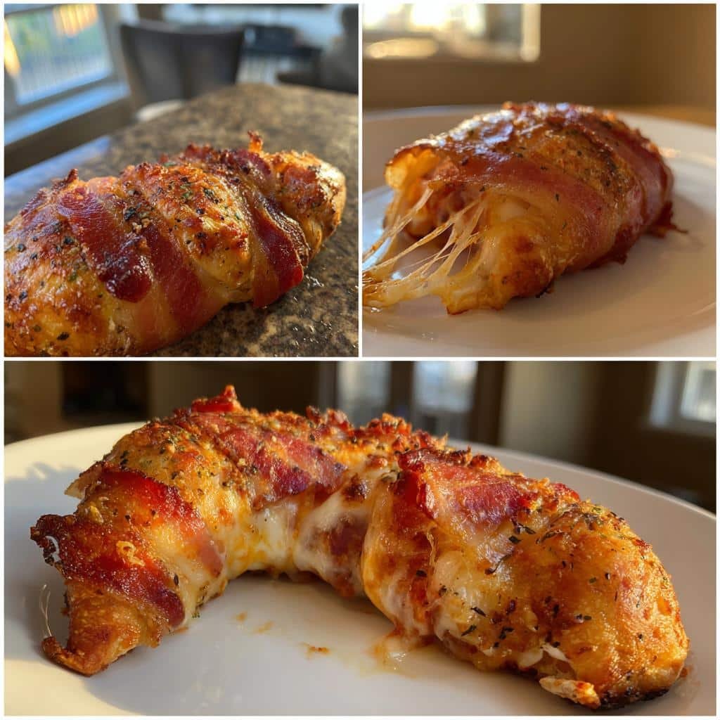 Irresistible 25-Minute Air Fryer Bacon-Wrapped Edge Pizza 4 Air Fryer Bacon-Wrapped Edge Pizza - detail 1
