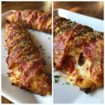 Air Fryer Bacon-Wrapped Edge Pizza