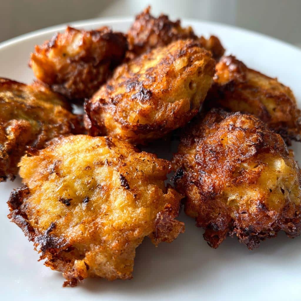 Air Fryer Banana Fritters Recipe