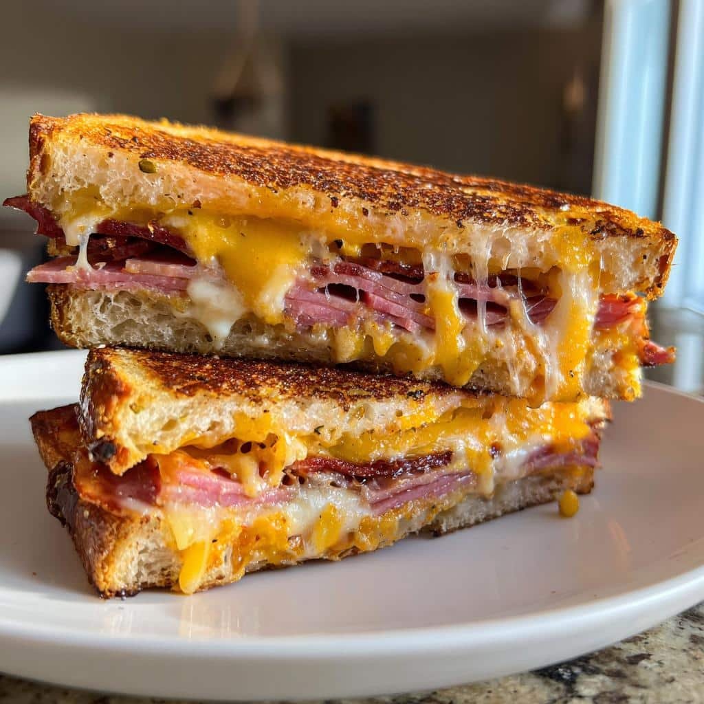 Air Fryer Beef Bologna Sandwich - detail 1