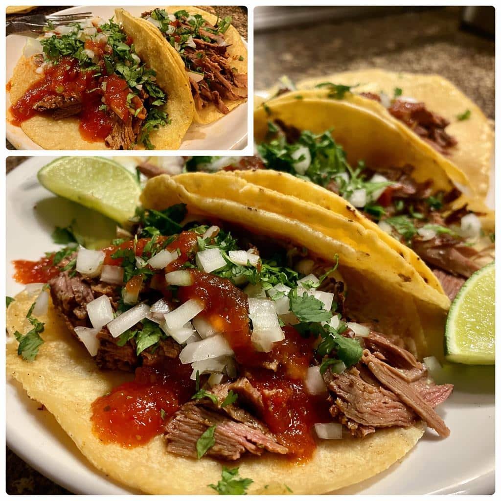 Air Fryer Beef Tongue Tacos