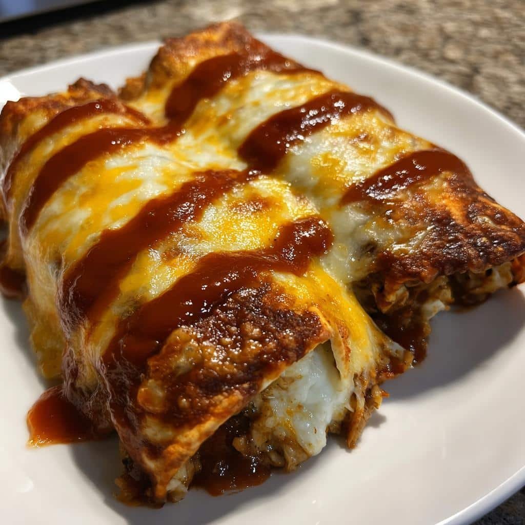 Air Fryer Best Ever Chicken Enchiladas - detail 1