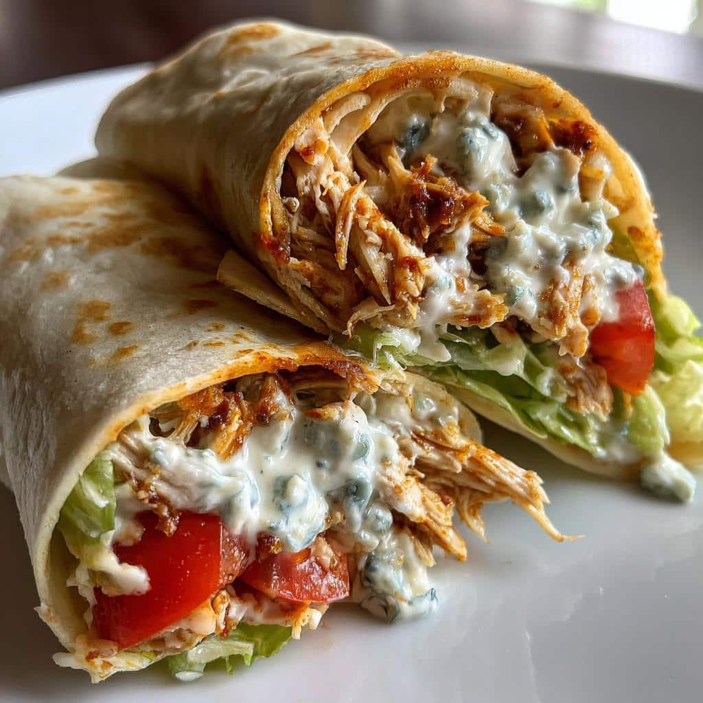 Air Fryer Blue Cheese Dressing Wraps - detail 1