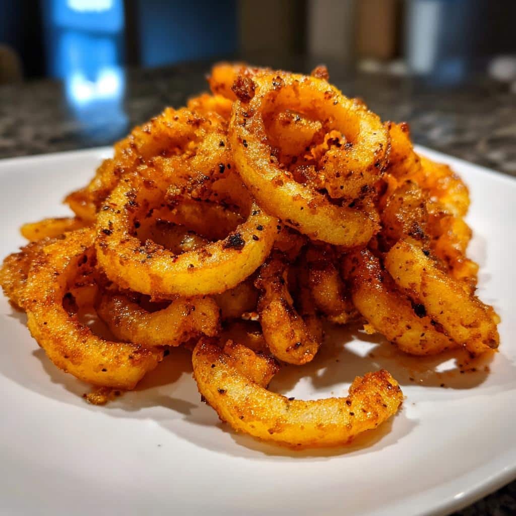Crispy Air Fryer Cajun Curly Fries in 15 Minutes 4 Air Fryer Cajun Curly Fries (Frozen Shortcut) - detail 1