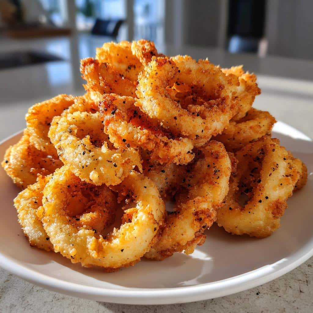 Air Fryer Calamari Rings (Fried Squid) - detail 1
