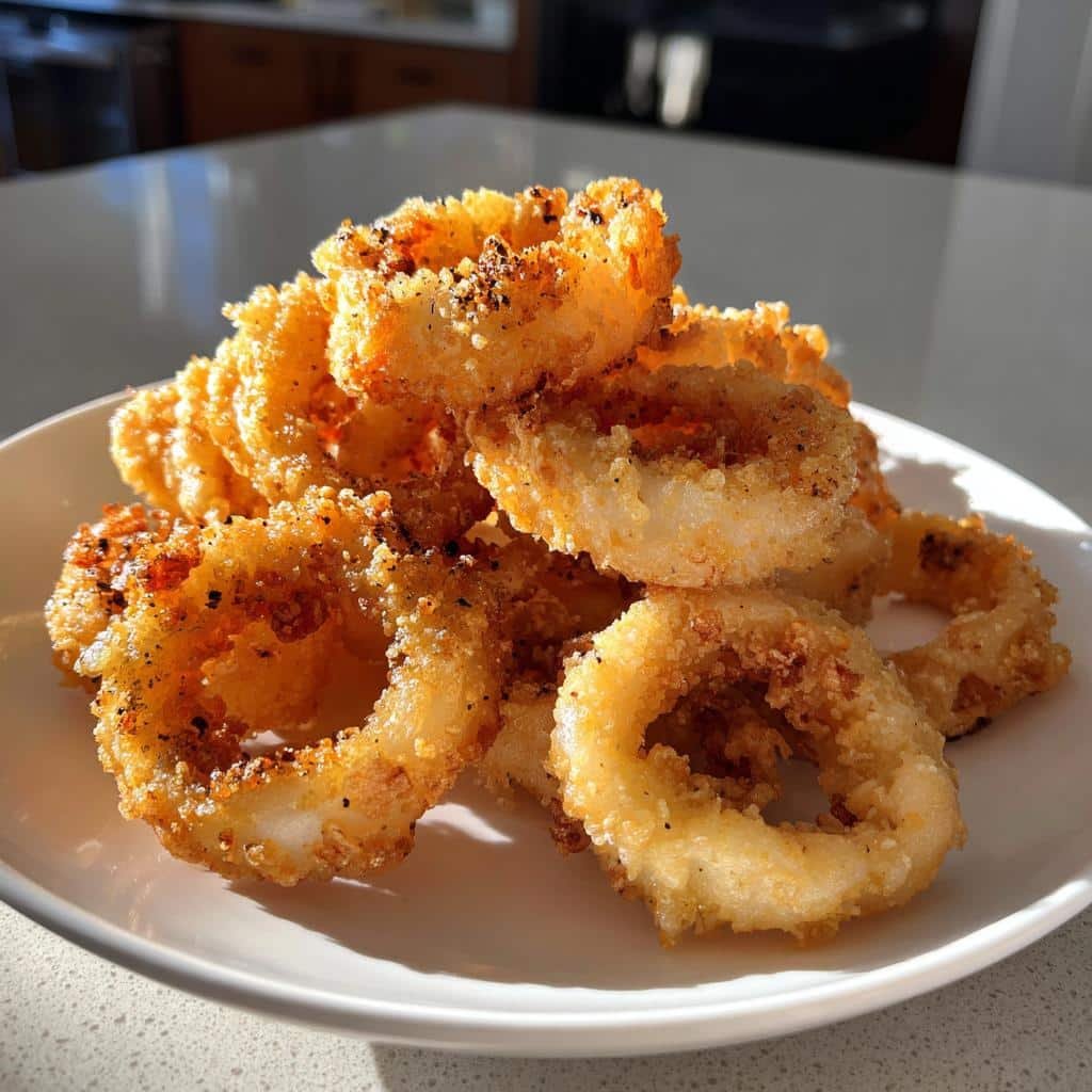 Air Fryer Calamari Rings (Fried Squid)