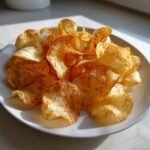 Air Fryer Champagne Vinegar Potato Chips