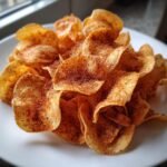 Air Fryer Chickpea Chips Classic