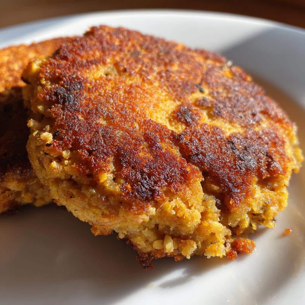 Air Fryer Chickpea Patties (High-Protein Burger) - detail 1