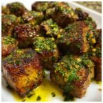 Air Fryer Chimichurri Steak Bites