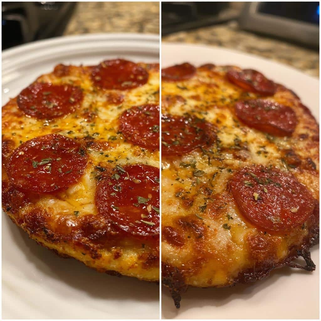 Air Fryer Classic Pepperoni Pizza