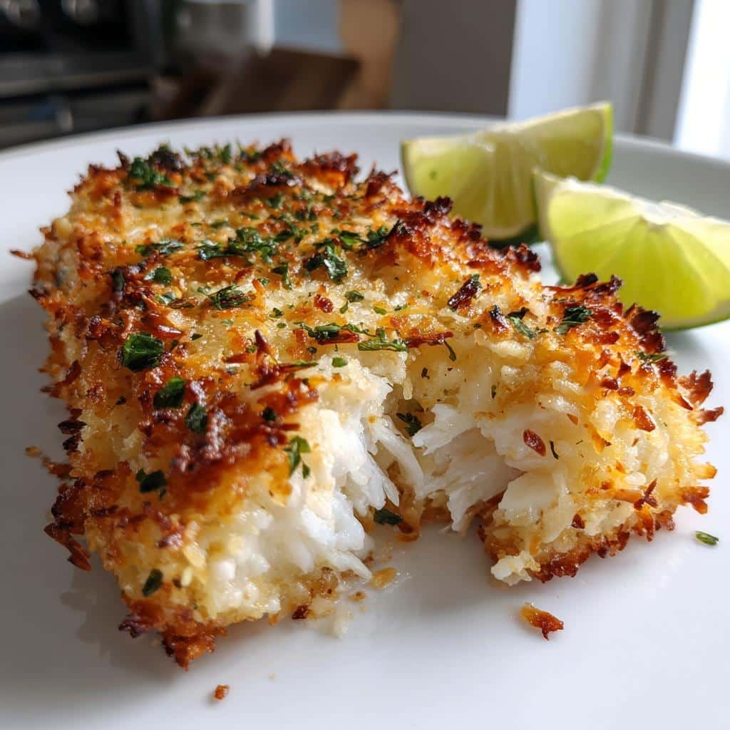 20-Minute Air Fryer Coconut Fish Bliss 4 Air Fryer Coconut-Crusted Fish Fillets - detail 1