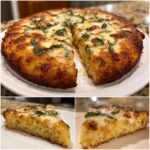 Air Fryer Corn Polenta Pizza Crust