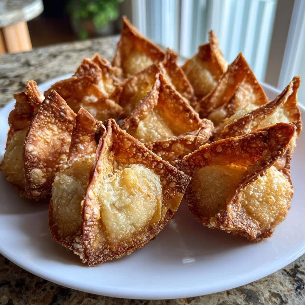 Air Fryer Crab Rangoon (Cream Cheese Wontons) - detail 1