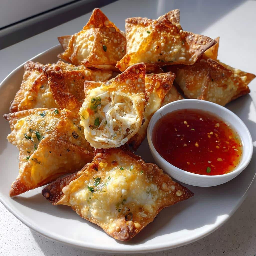 Air Fryer Crab Rangoon (Cream Cheese Wontons)