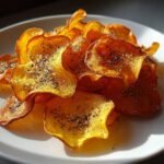 Air Fryer Crispy Golden Beet Chips