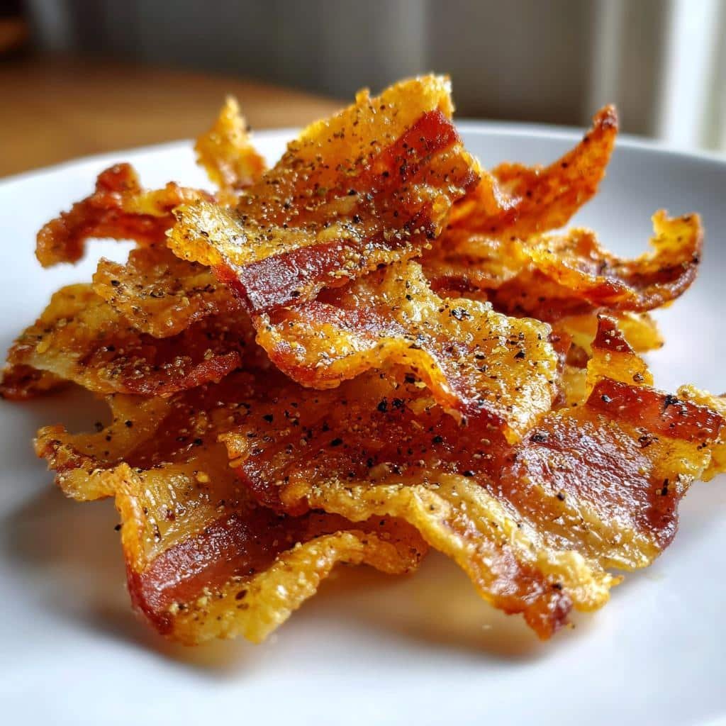 12-Minute Air Fryer Crispy Pancetta Crackers – Irresistible Crunch! 4 Air Fryer Crispy Pancetta Crackers - detail 1