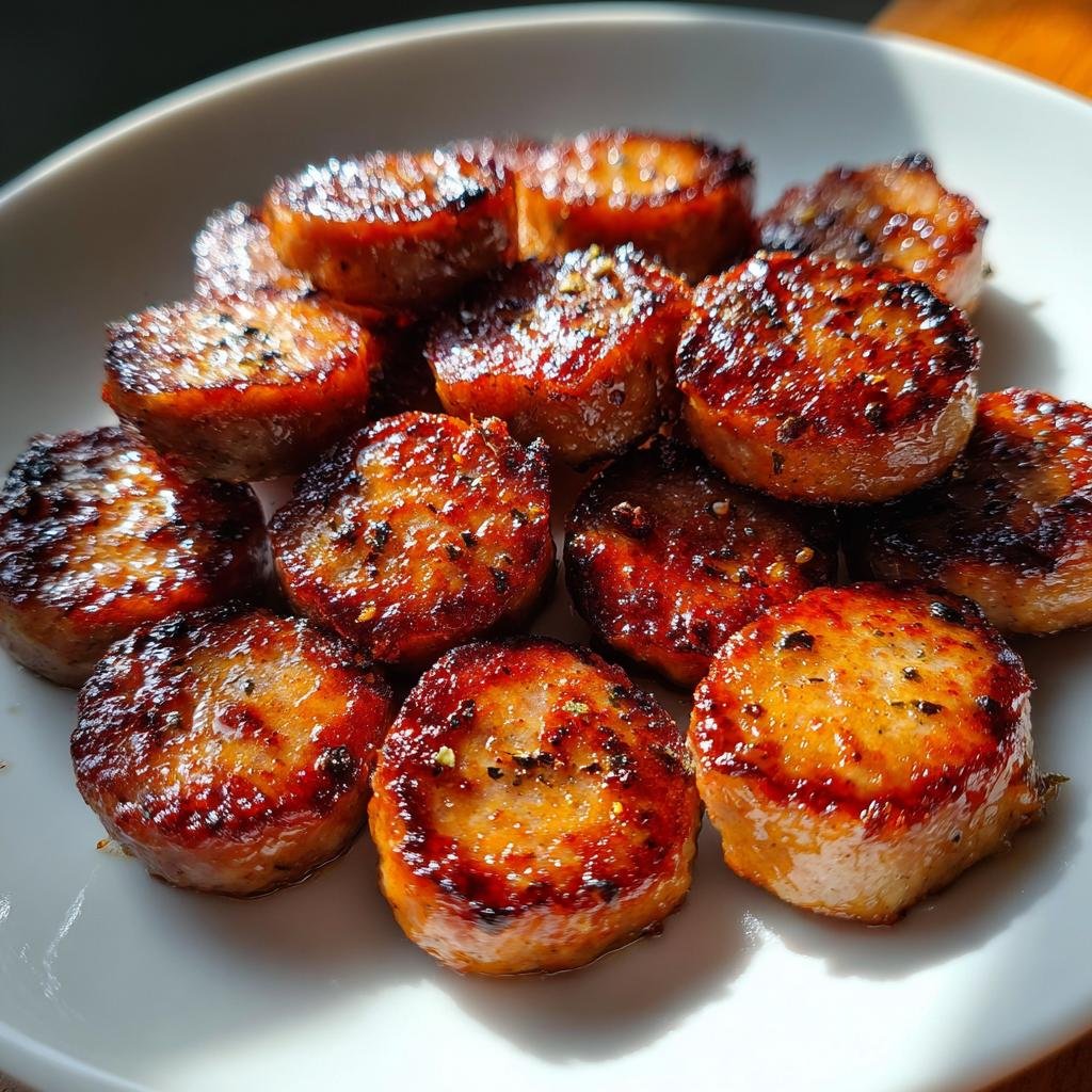 Air Fryer Crispy Sausage Rounds (Sliced) - detail 1