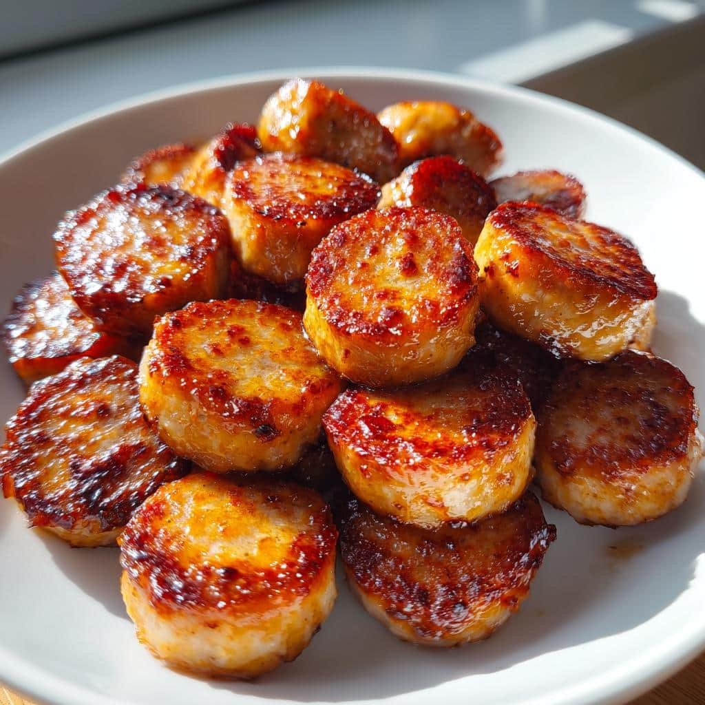 Air Fryer Crispy Sausage Rounds (Sliced) - detail 1
