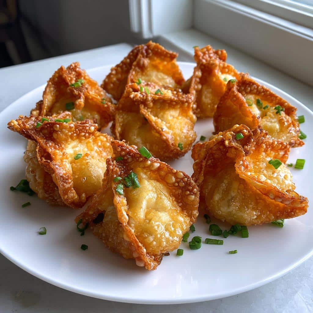 Air Fryer Crispy Wontons (Shrimp-Filled) - detail 1