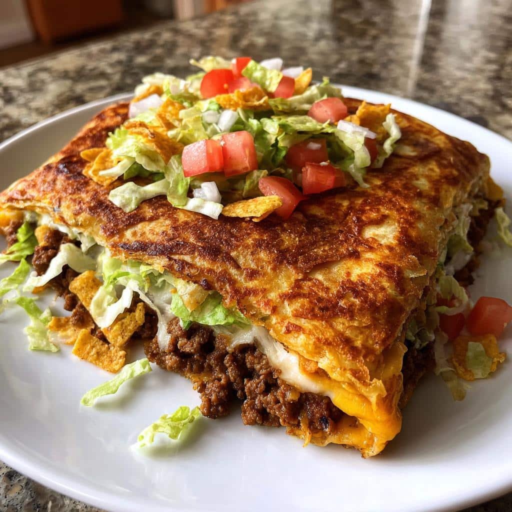 Air Fryer Crunchwrap (Fast-Food Style)