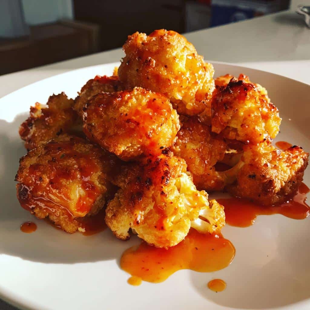 Air Fryer Dinner Buffalo Cauliflower Recipe - detail 1