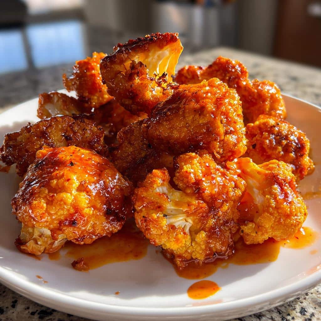 Air Fryer Dinner Buffalo Cauliflower Recipe