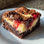 Air Fryer Easy Strawberry Cheesecake Brownies