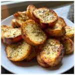 Air Fryer Everything Bagel Chips (Toasted)