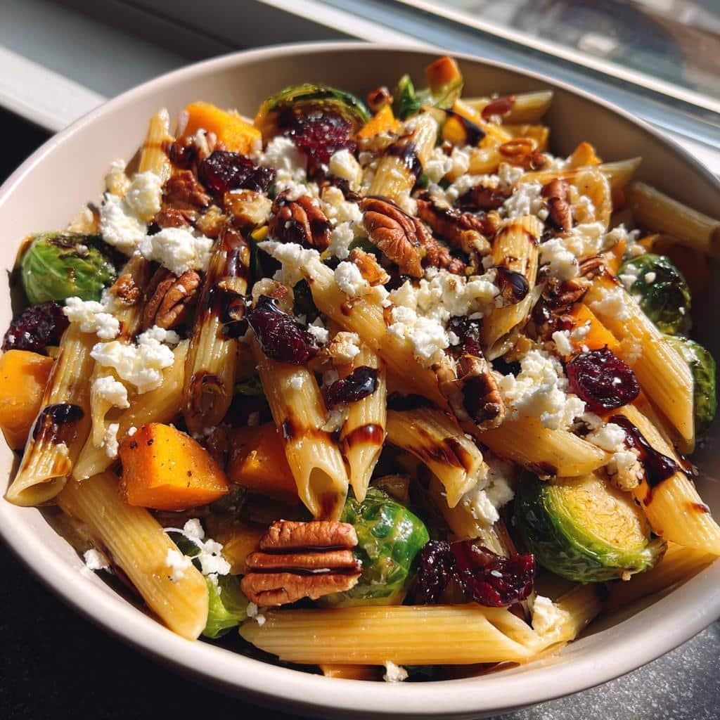 Air Fryer Fall Harvest Pasta Salad - detail 1