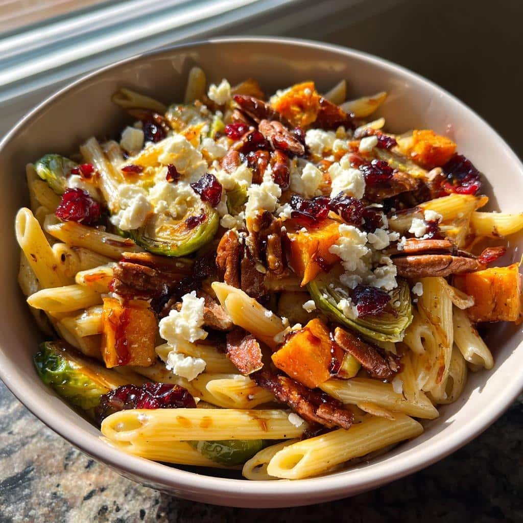 Air Fryer Fall Harvest Pasta Salad