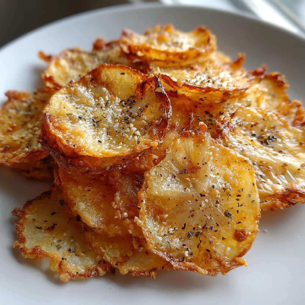 Air Fryer Fennel Parmesan Chips - detail 1