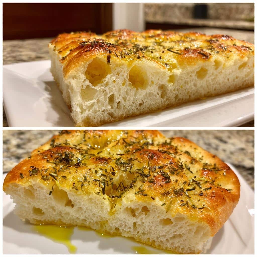 Air Fryer Focaccia Bread - detail 1