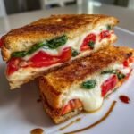 Air Fryer Focaccia Italian Sandwich