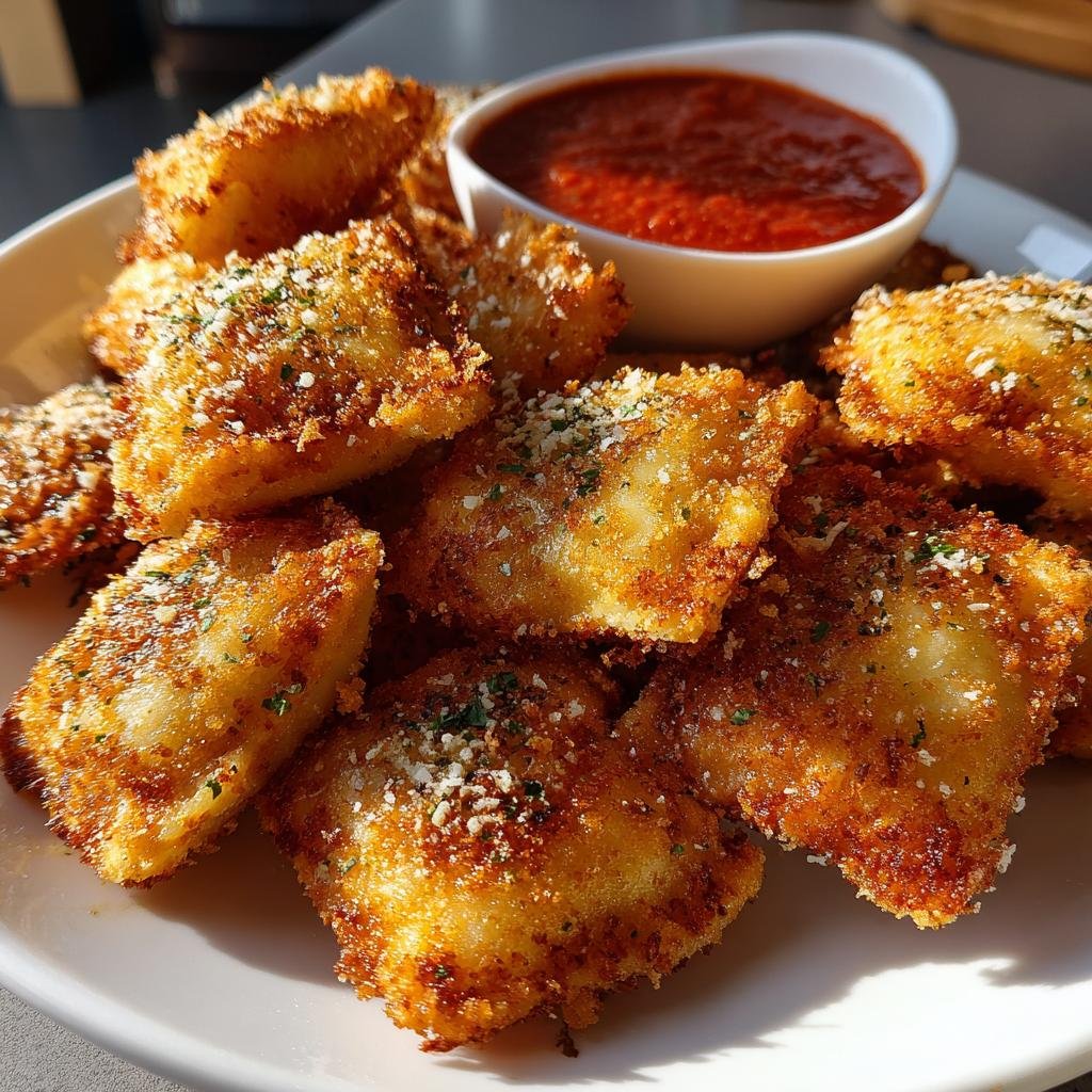 Air Fryer Fried ravioli bites (air fryer)
