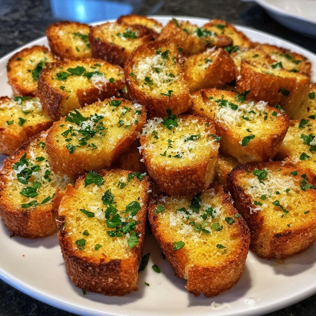 Air Fryer Garlic Bread Bites - detail 1