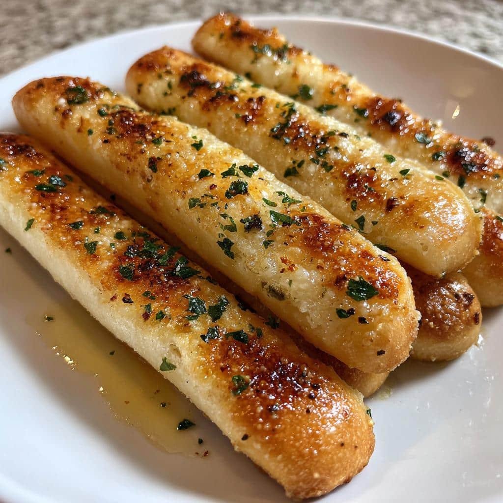 15-Minute Air Fryer Garlic Butter Breadsticks - Irresistible Crunch 4 Air Fryer Garlic Butter Breadsticks - detail 1