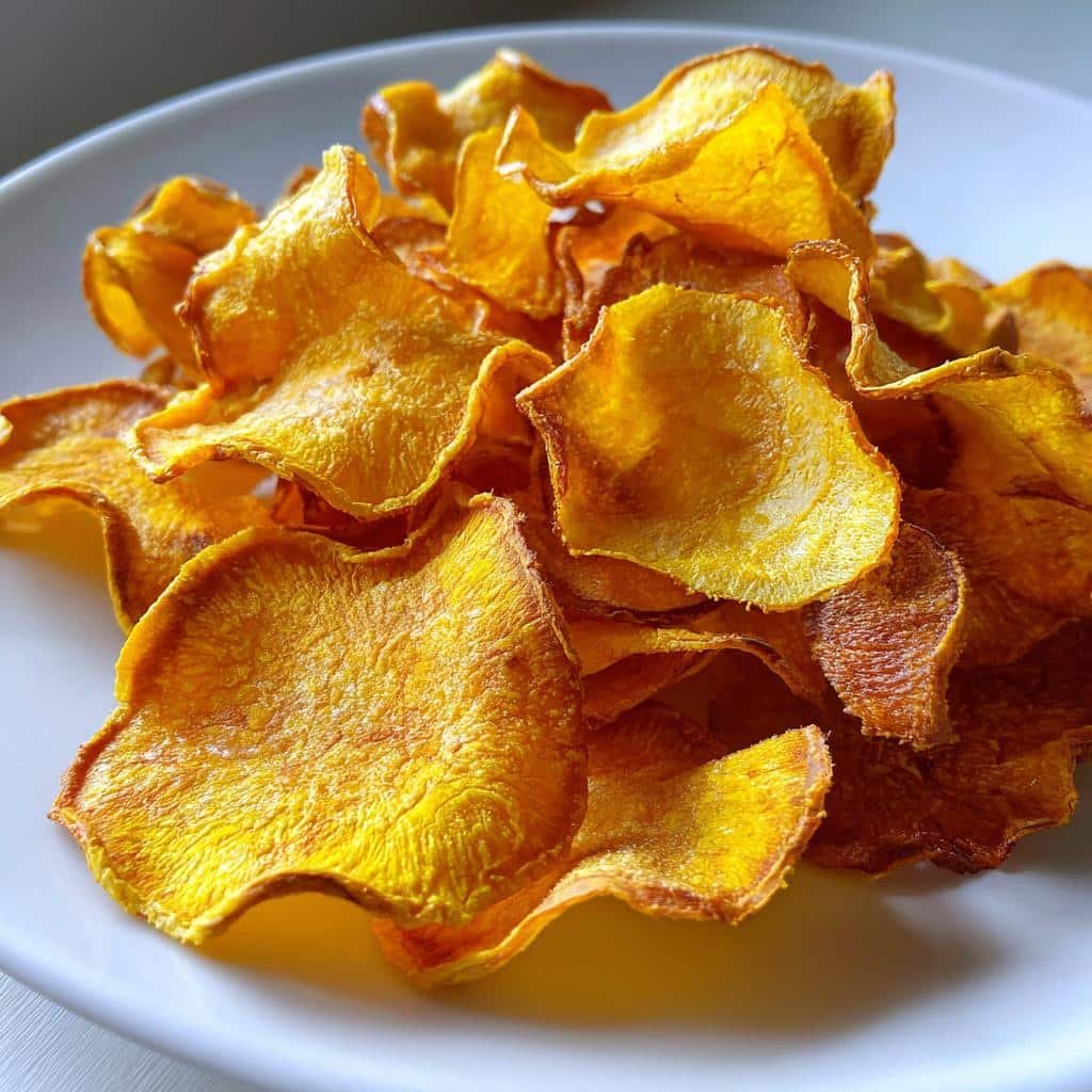 Air Fryer Golden Beet Chips