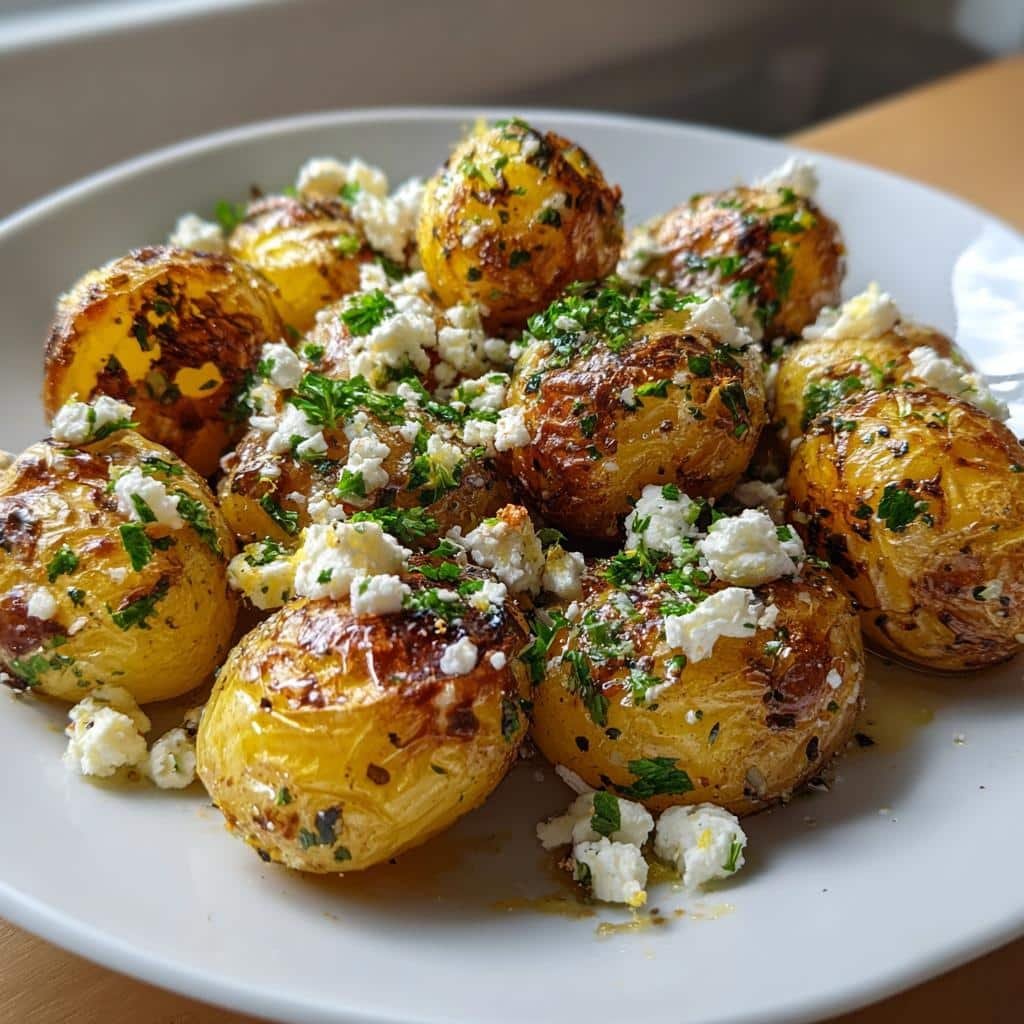 20-Minute Air Fryer Greek Feta Roast Potatoes Perfection 4 Air Fryer Greek Feta Roast Potatoes - detail 1