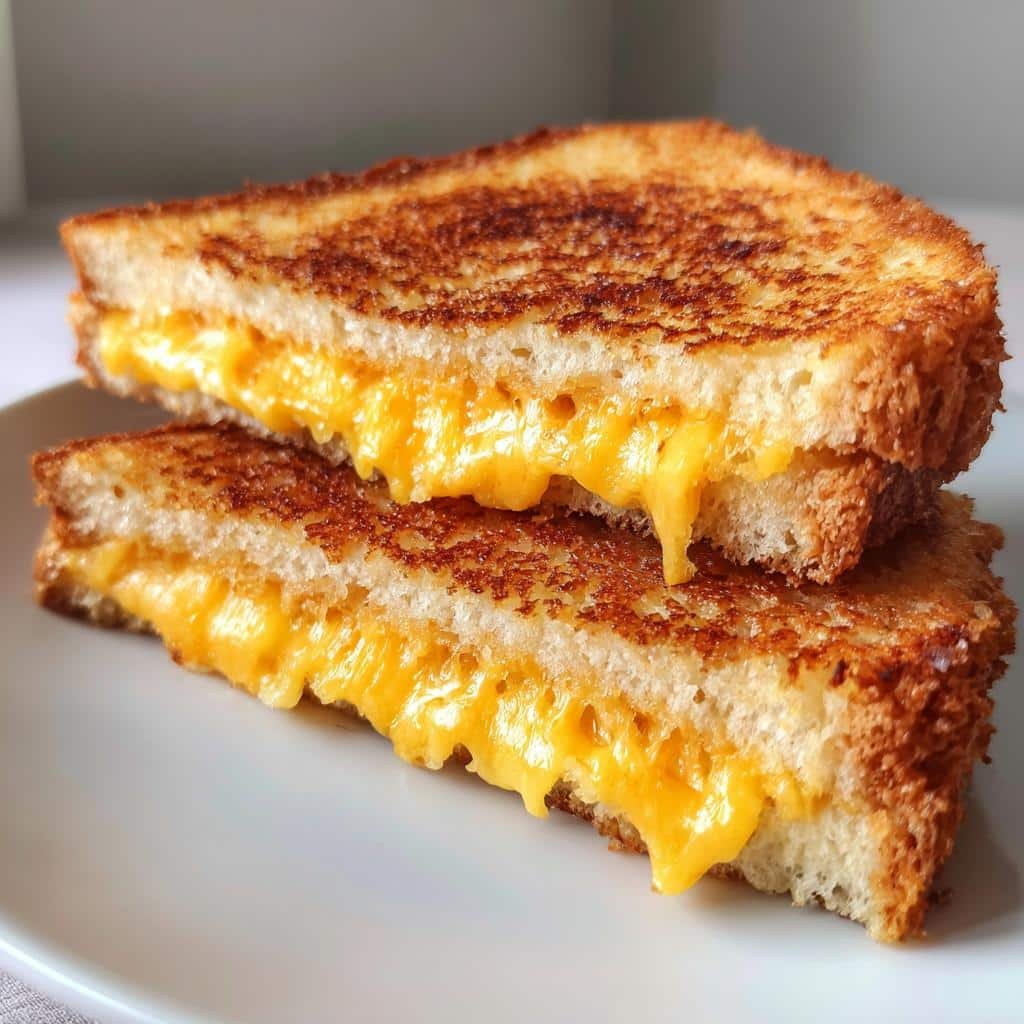 Air Fryer Grilled Cheese Sandwich