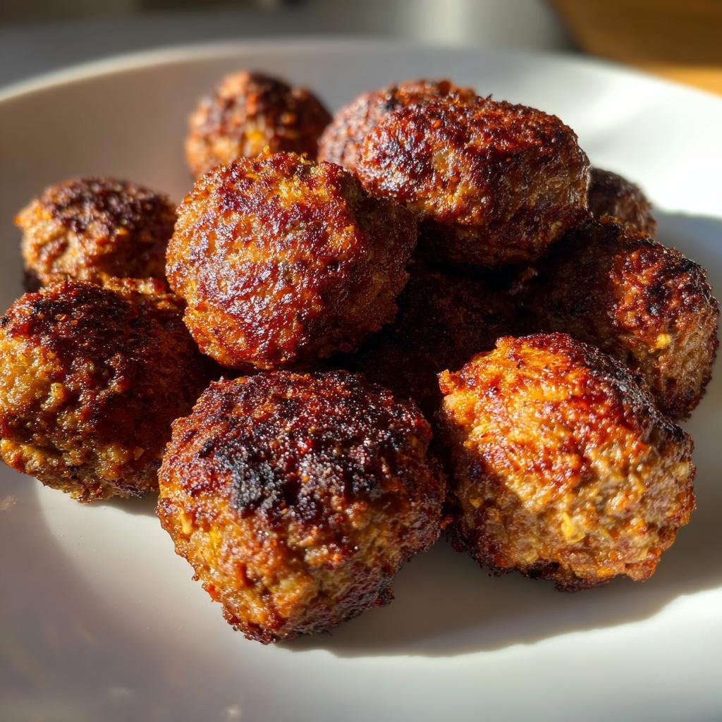 Air Fryer Ground Venison Bites - detail 1